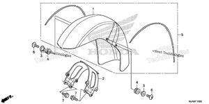 Нажмите для увеличения Front Fender (1)