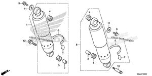 Нажмите для увеличения Rear Shock Absorber (1)