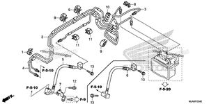 Нажмите для увеличения Front Brake Pipe