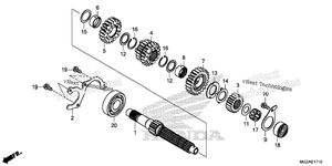 Нажмите для увеличения Transmission (Mainshaft)