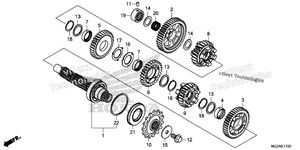 Нажмите для увеличения Transmission (Countershaft)