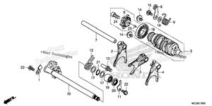 Нажмите для увеличения Gearshift Drum
