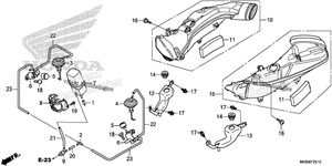 Нажмите для увеличения Air Intake Duct @Solenoidvalve