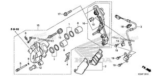 Нажмите для увеличения Front Brake Caliper (Abs)