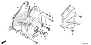 Left Crankcase Cover