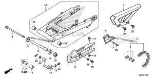 Нажмите для увеличения Swingarm