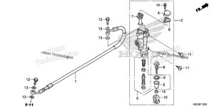 Нажмите для увеличения Rear Brake Master Cylinder