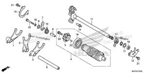 Нажмите для увеличения Gearshift Drum (1)