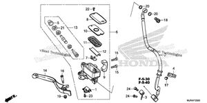 Нажмите для увеличения Front Brake Master Cylinder
