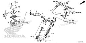 Нажмите для увеличения Rear Brake Master Cylinder
