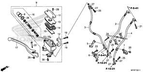 Нажмите для увеличения Front Brake Master Cylinder (3)