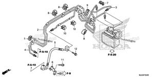Нажмите для увеличения Front Brake Pipe