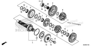 Нажмите для увеличения Transmission (Countershaft)