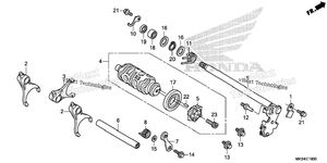 Нажмите для увеличения Gearshift Drum