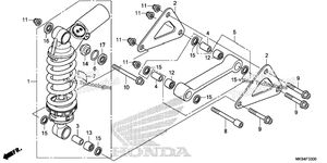 Нажмите для увеличения Rear Shock Absorber (1)