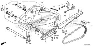 Нажмите для увеличения Swingarm