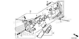 Нажмите для увеличения Front Brake Caliper (Standard)
