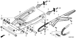 Нажмите для увеличения Swingarm