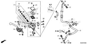 Front Brake Master Cylinder (1)