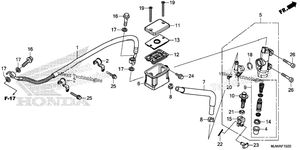 Rear Brake Master Cylinder (1)
