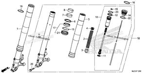 Нажмите для увеличения Front Fork