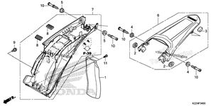 Нажмите для увеличения Rear Fender