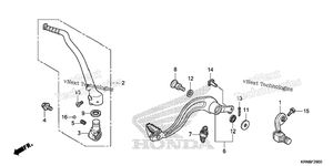 Pedal@Kick Starter Arm