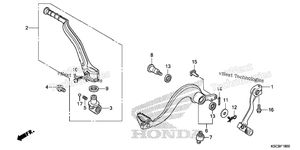 Pedal + Kick Starter Arm