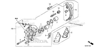Нажмите для увеличения Front Brake Caliper (1)