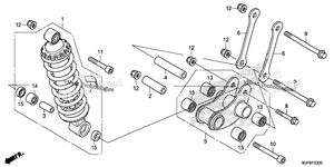 Нажмите для увеличения Rear Shock Absorber