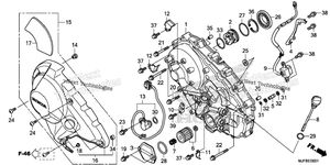 Нажмите для увеличения Right Crankcase Cover (2)