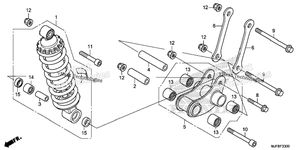 Нажмите для увеличения Rear Shock Absorber