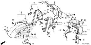 Нажмите для увеличения Front Fender