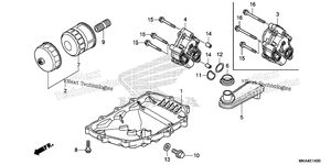 Нажмите для увеличения Oil Pan@Oil Pump