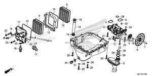 Нажмите для увеличения Oil Pan + Oil Pump