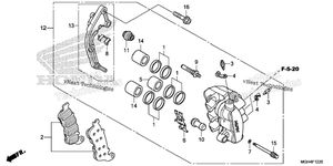 Нажмите для увеличения Left Front Brake Caliper