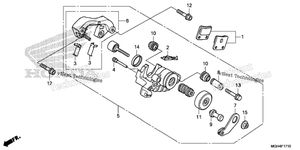 Нажмите для увеличения Parking Brake Caliper