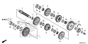 Нажмите для увеличения Transmission (Countershaft)
