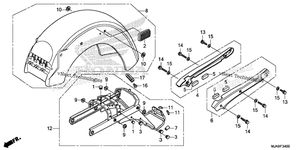 Нажмите для увеличения Rear Fender (1)