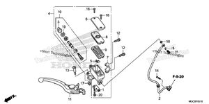 Front Brake Master Cylinder