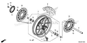 Нажмите для увеличения Front Wheel (2)