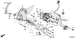Нажмите для увеличения Left Rear Crankcase Cover