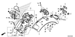 Нажмите для увеличения Rear Fender