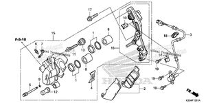 Нажмите для увеличения Front Brake Caliper (Abs)