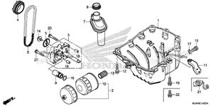 Нажмите для увеличения Oil Pan@Oil Pump