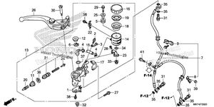 Front Brake Master Cylinder (1)
