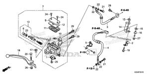 Front Brake Master Cylinder (Abs)