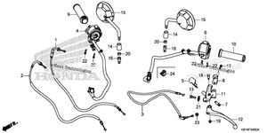 Handle Lever@Switch@Cable@Mirror