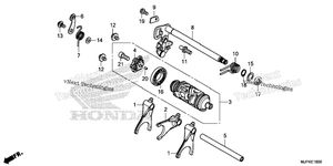 Нажмите для увеличения Gearshift Drum (1)