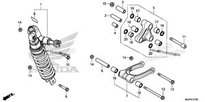 Нажмите для увеличения Rear Shock Absorber